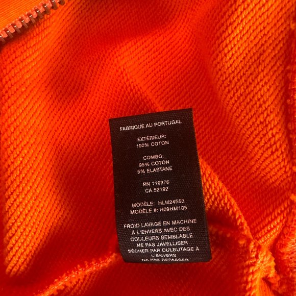 M HELMET LANG Zip Up Hoodie - Picture 6 of 6
